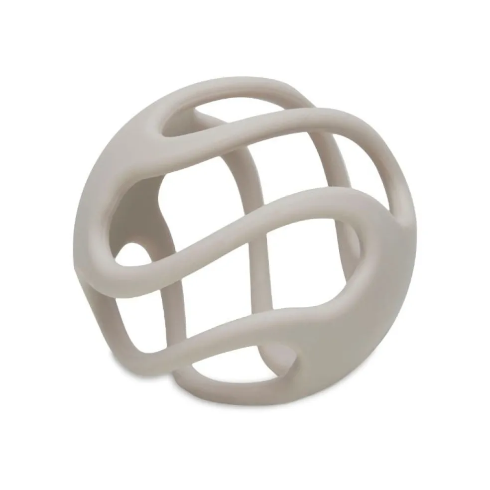 Jollein Beißring Ball Silikon Nougat