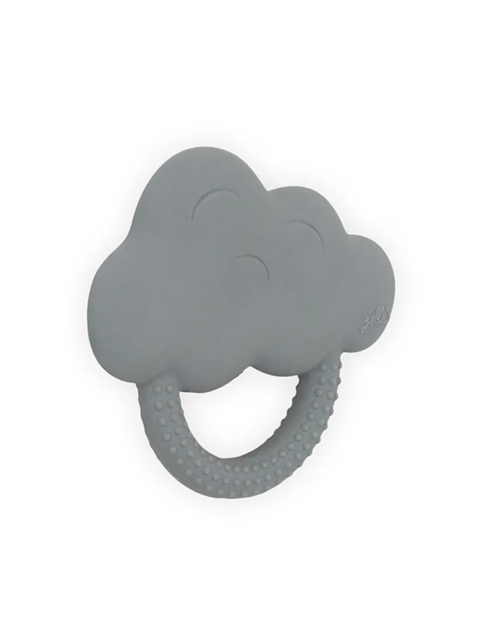 Jollein Beißring Cloud Grau
