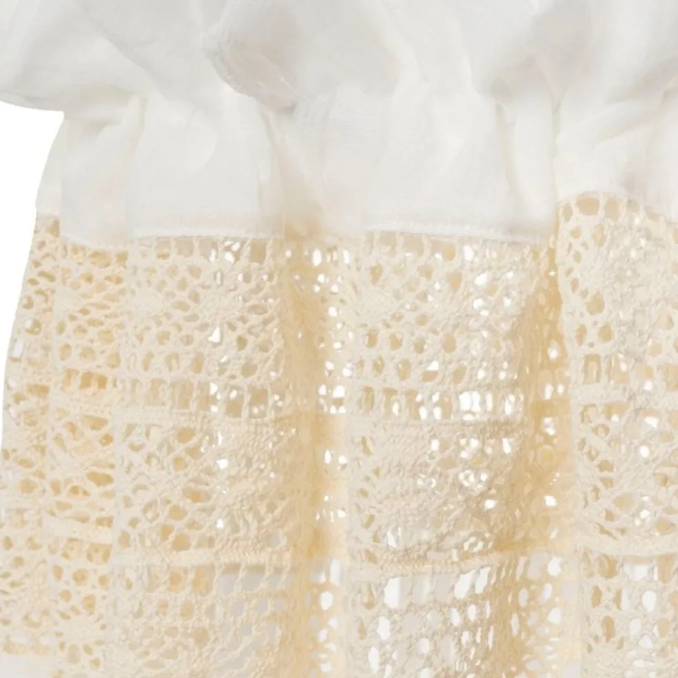 Jollein Betthimmel Boho Lace Vintage Ivory 155 cm