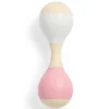 Jollein Holz Rassel Maracas Rosa