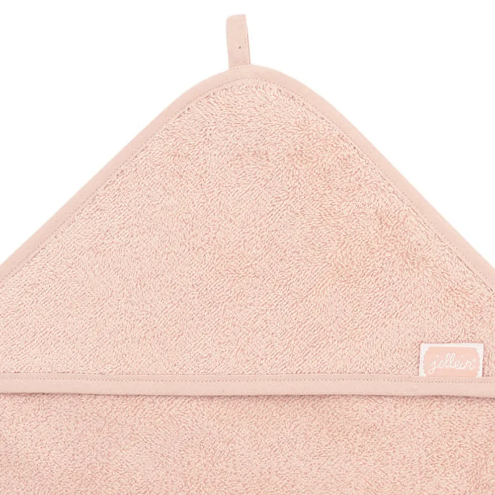 Jollein Kapuzenhandtuch Pale Pink Rosa
