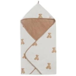 Jollein Kapuzenhandtuch Teddybär Beige