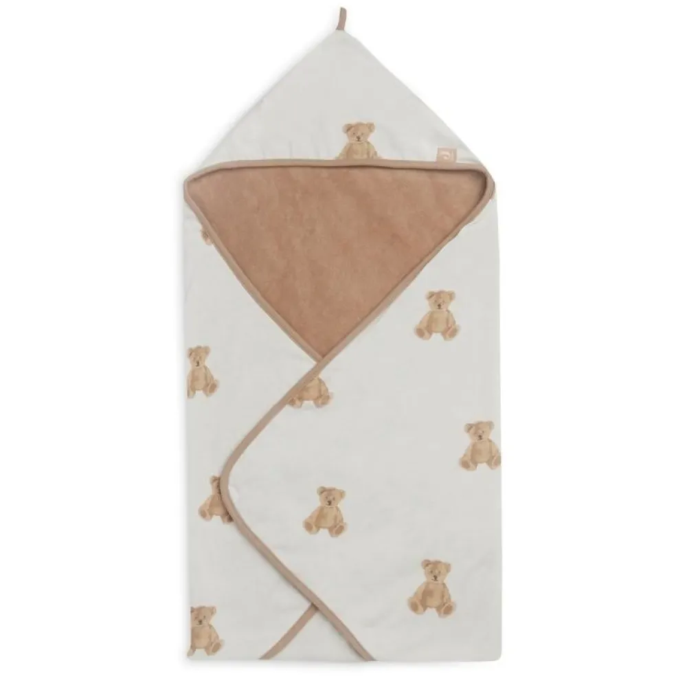 Jollein Kapuzenhandtuch Teddybär Beige