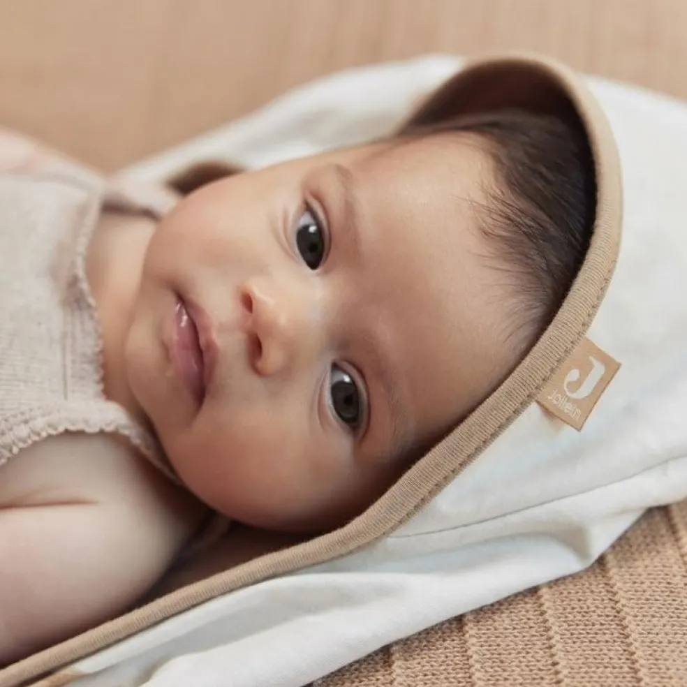 Jollein Kapuzenhandtuch Teddybär Beige