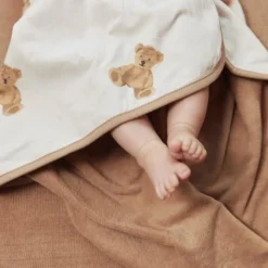 Jollein Kapuzenhandtuch Teddybär Beige
