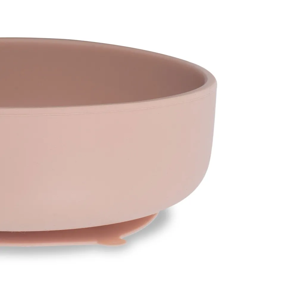 Jollein Kindergeschirr Rosa Silikon Pale Pink