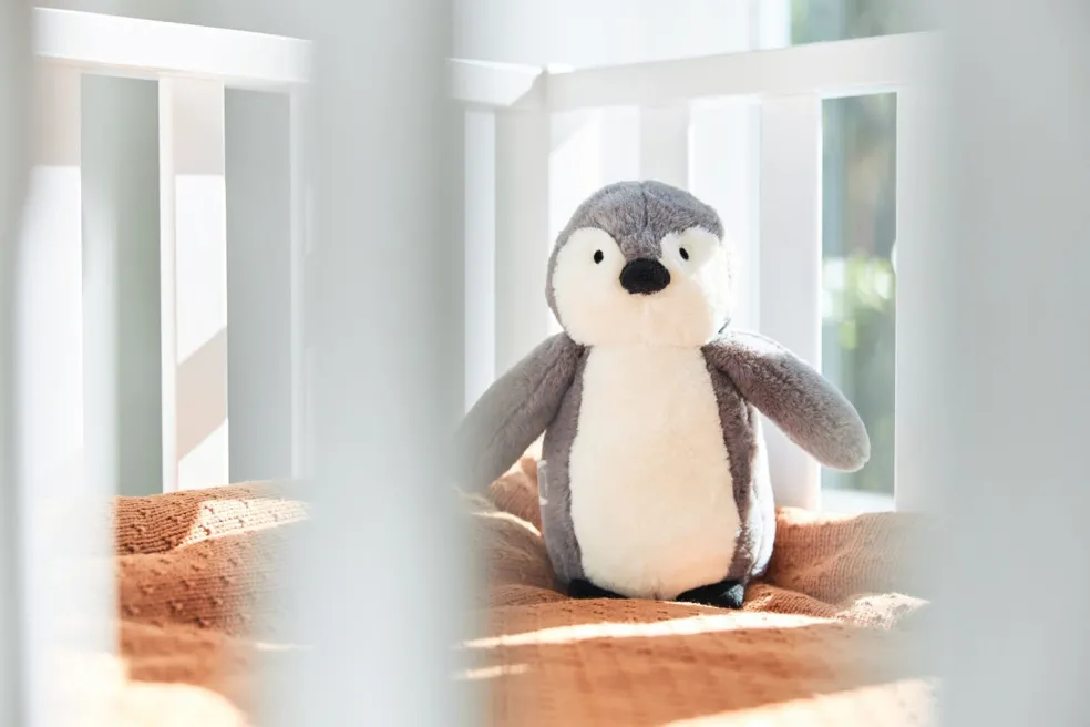Jollein Kuscheltier Pinguin Grau
