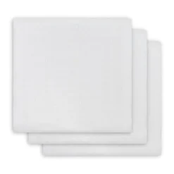 Jollein Mulltücher Weiß 70x70 cm 3er Pack