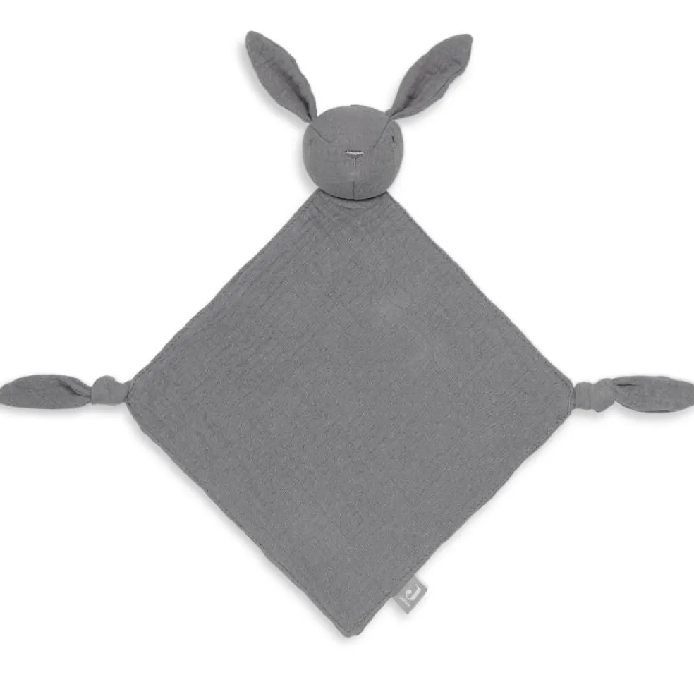 Jollein Schnullertuch Bunny Ears Storm Grey