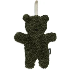 Jollein Schnullertuch Teddybär Grün