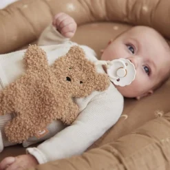 Jollein Schnullertuch Teddybär Biscuit