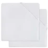 Jollein Spannbettlaken Flanell Wiege 40/50x80/90cm 2 Stück