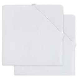 Jollein Spannbettlaken Flanell Wiege 40/50x80/90cm 2 Stück