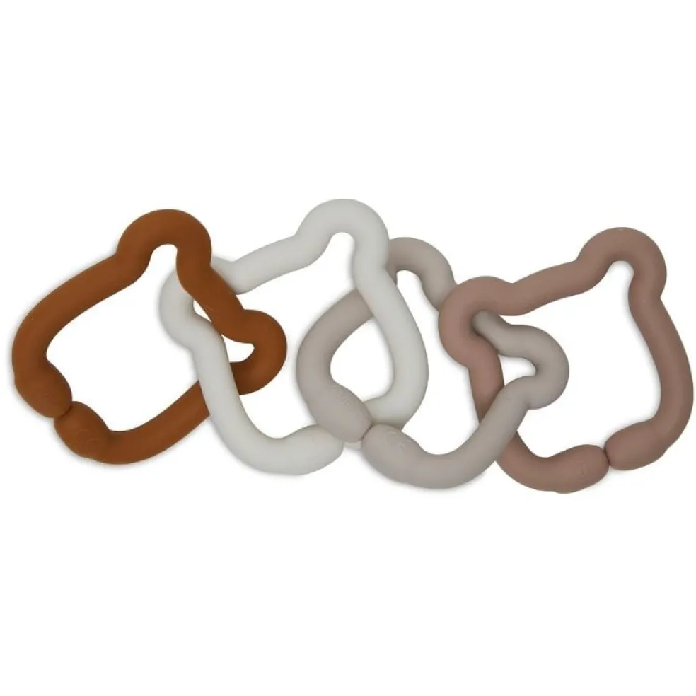 Jollein Spielzeug-Ringe Teddybär