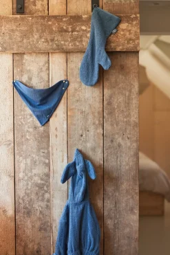 Jollein Waschlappen Frottee Blau Lang
