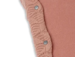 Jollein Wickelauflagenbezug Spring Knit Rosewood