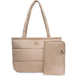Jollein Wickeltasche Puffed Bag Biscuit
