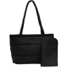 Jollein Wickeltasche Puffed Bag Schwarz