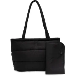 Jollein Wickeltasche Puffed Bag Schwarz