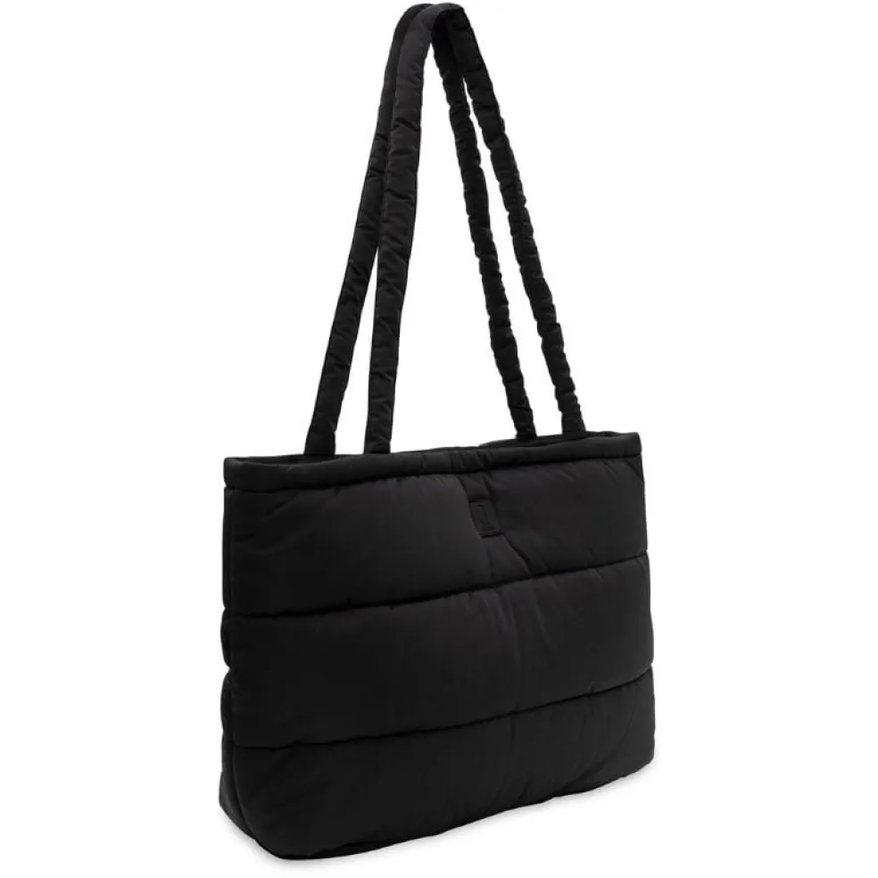 Jollein Wickeltasche Puffed Bag Schwarz