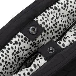 Jollein Wickeltasche Puffed Bag Schwarz