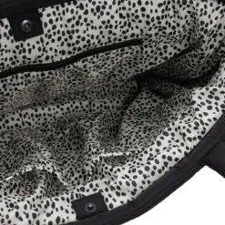 Jollein Wickeltasche Puffed Bag Schwarz
