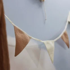 Jollein Wimpelkette Stoff Beige