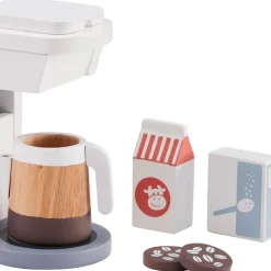 Kids Concept Kaffeemaschine Bistro Holz weiß 1000262