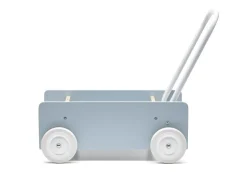 Kids Concept Lauflernwagen Blau-Grau