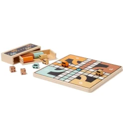 Kids Concept Ludo Spiel Autos Holz 1000602