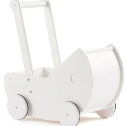 Kids Concept Puppenwagen mit Bettgarnitur weiß 1000404