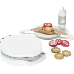 Kids Concept Waffeleisen aus Holz Bistro weiß 1000338