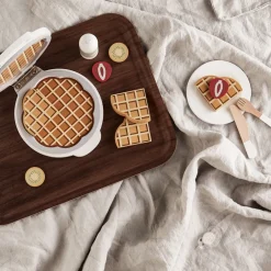 Kids Concept Waffeleisen aus Holz Bistro weiß 1000338