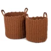 KidsDepot Aufbewahrungskorb-Set Korbo Kupfern L