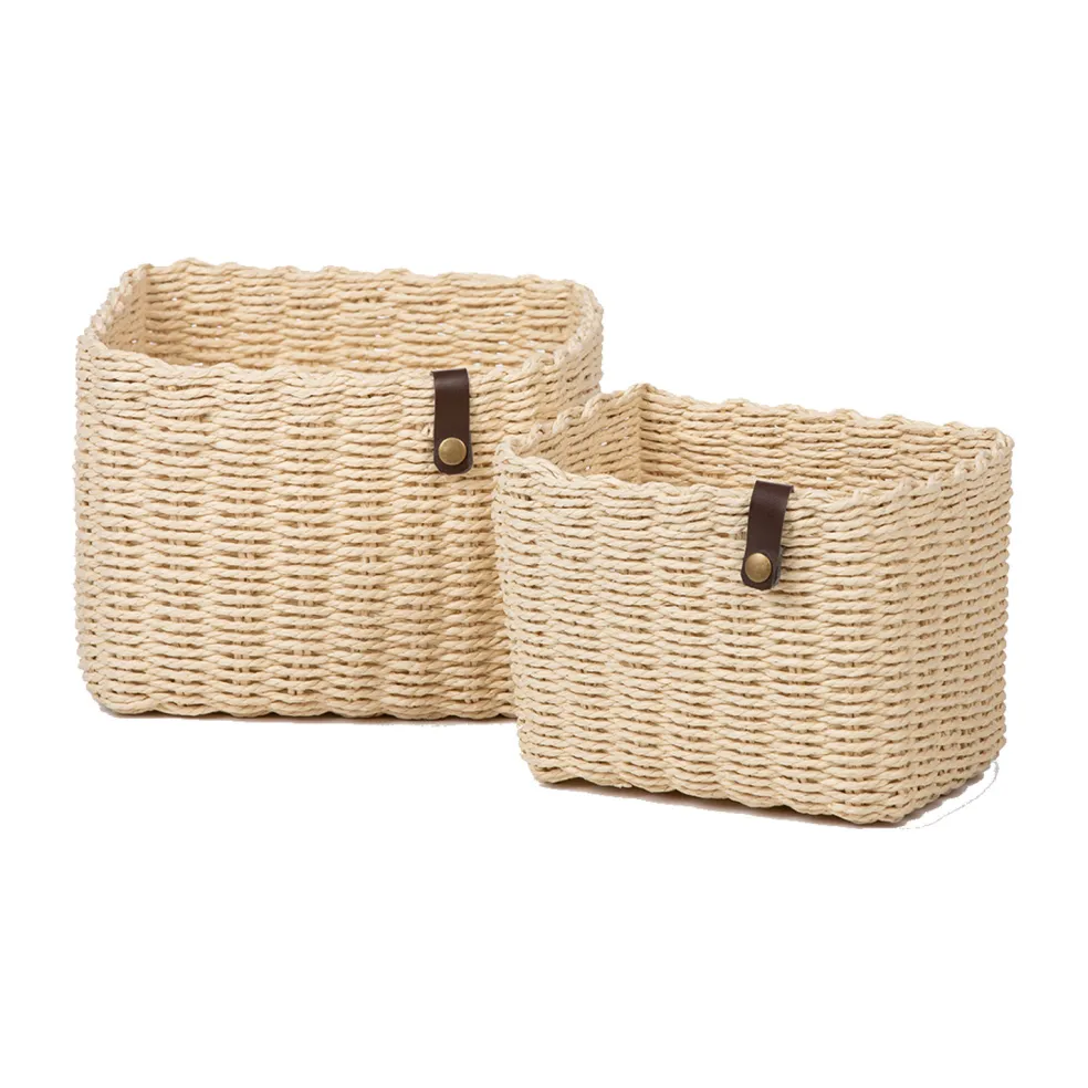 KidsDepot Aufbewahrungskorb-Set Beige Nouk