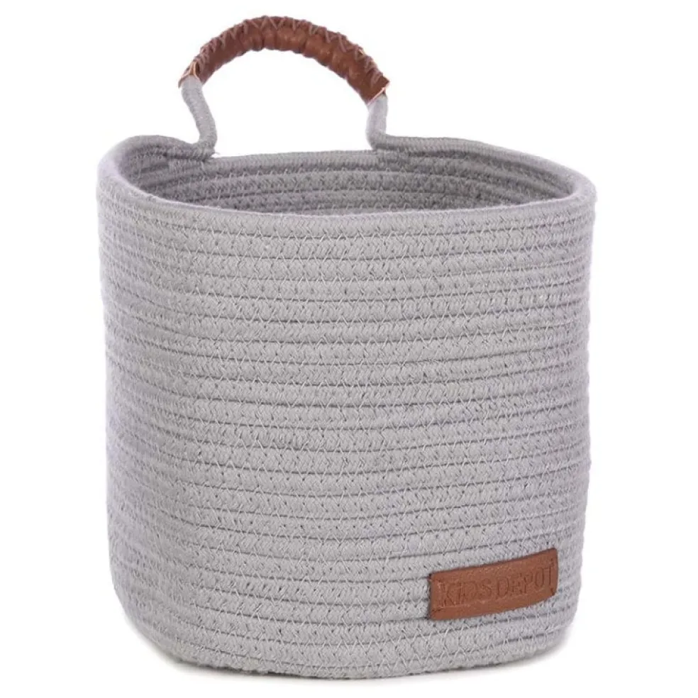 KidsDepot Aufbewahrungskorb Ewa Grau