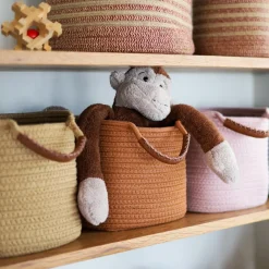 KidsDepot Aufbewahrungskorb Ewa Kupfer Braun