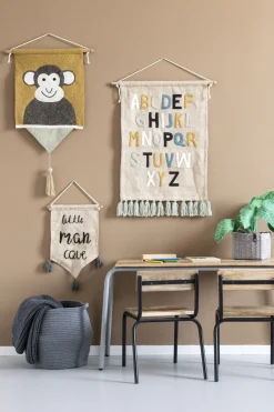 KidsDepot Aufbewahrungskorb-Set Grau Nouk