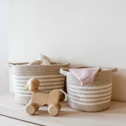 KidsDepot Aufbewahrungskorb-Set Eran Beige
