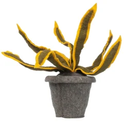 KidsDepot Filz Pflanze Sanseveria Gelb