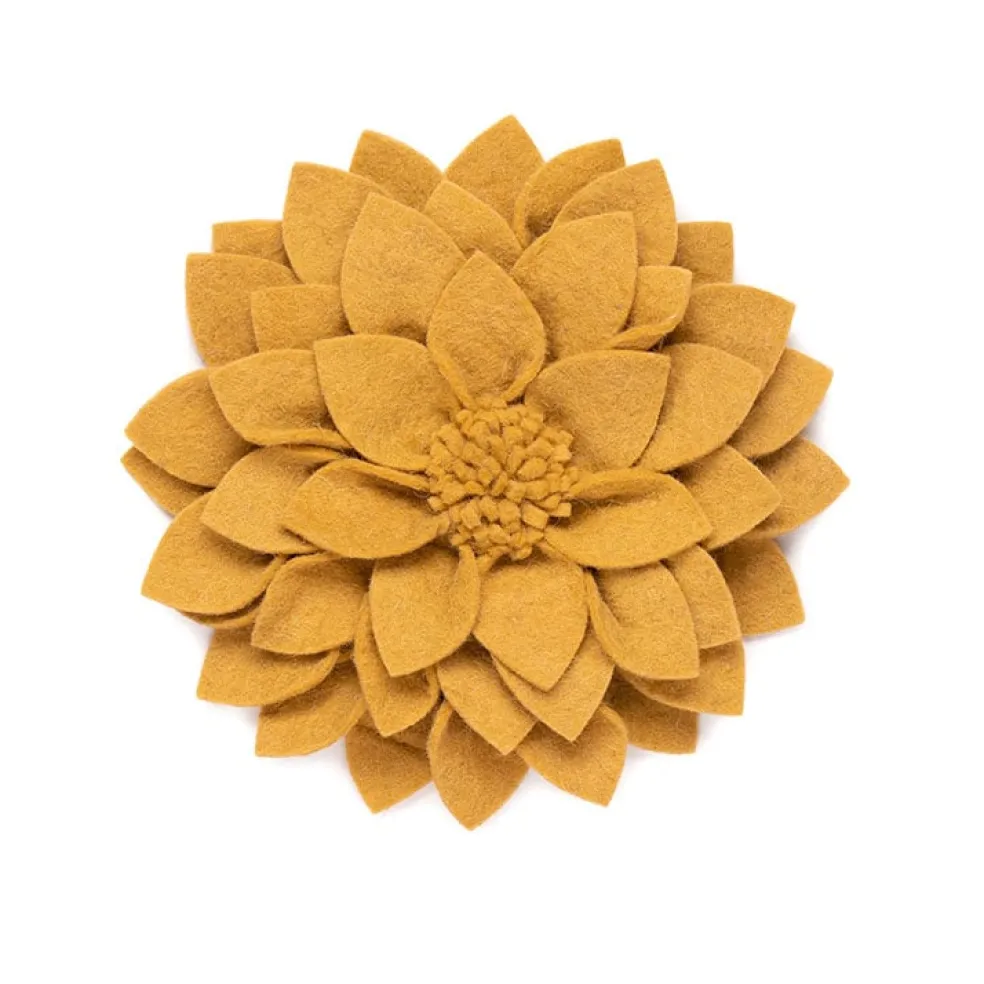KidsDepot Filzblume Kuba Ocker