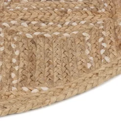 KidsDepot Hailee Teppich Rund Jute Ø 140 cm