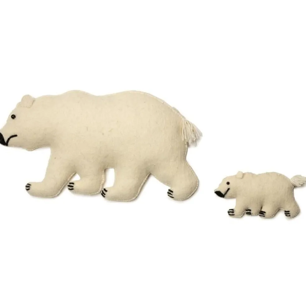 KidsDepot Ivy Wanddekoration Eisbären Beige