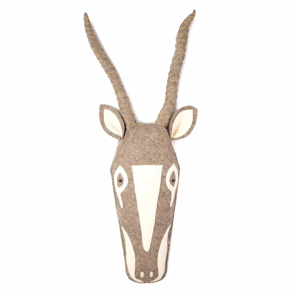 KidsDepot Plüschtierkopf Antilope Kaio