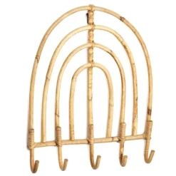 KidsDepot Rattan Garderobe Ruby Regenbogen