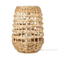 KidsDepot Rattan Tischlampe Verdi Natur