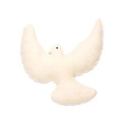KidsDepot Vogel Kikki Beige Wanddekoration