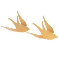 KidsDepot Wand Vögel Gold Bibi 2 Stk.