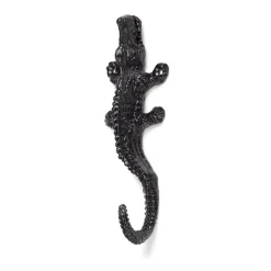 KidsDepot Wandhaken Krokodil Schwarz Cobi 18 cm