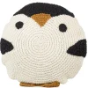 KidsDepot Zierkissen Pinguin Pim Beige